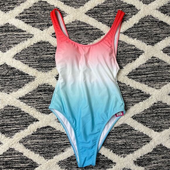 Xhilaration Other - Target USA Xhilaration one piece multi-colored Ombre adult swimsuit size xsmall